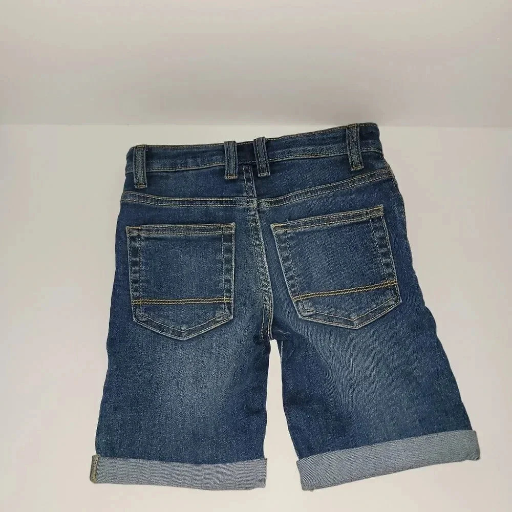 STRETCH denim shorts - Picture 3 of 3